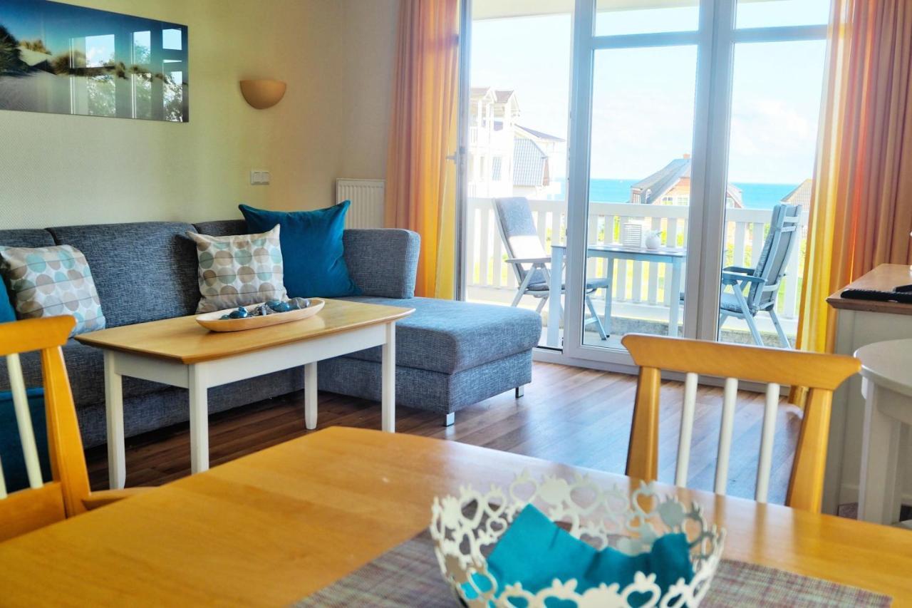 Mit Meerblick Und Balkon, Gratis Nutzung Vom Ahoi Erlebnisbad Und Sauna In Sellin - Meeresblick Fewo 35 Goehren (Ruegen) Exterior foto